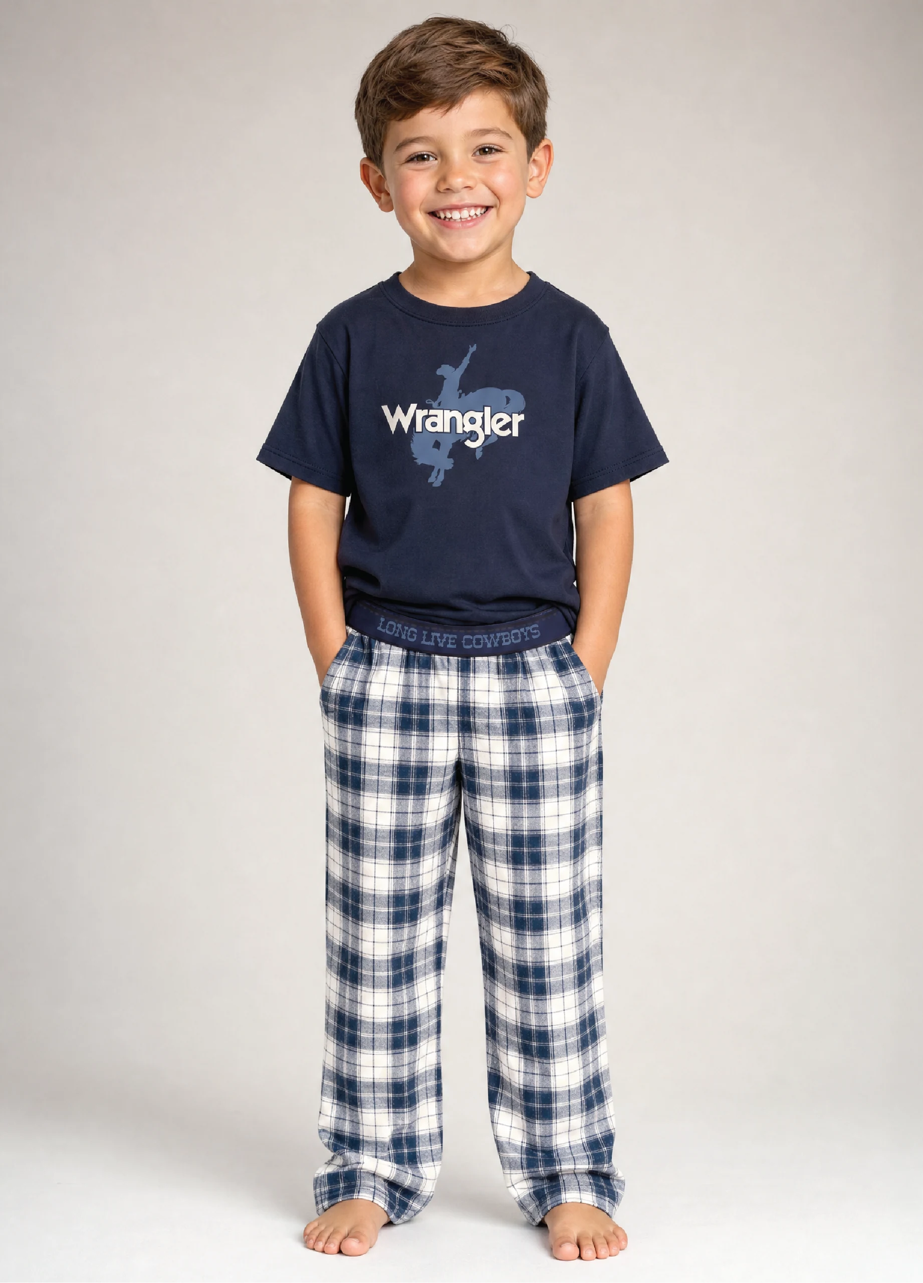 Child wearing GMC DreamSoft sleepwear