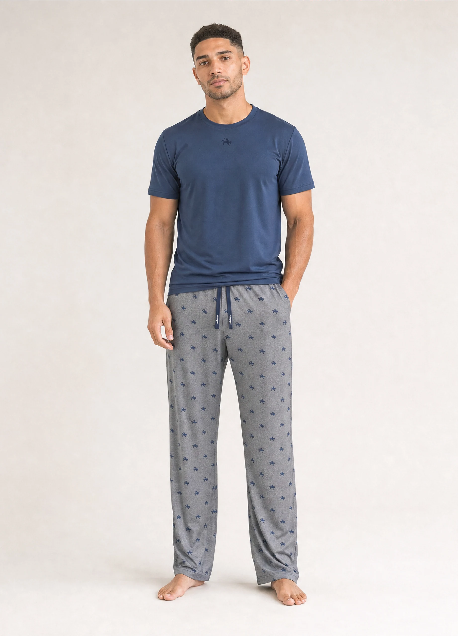 Model wearing GMC Soft Touch sleepwear