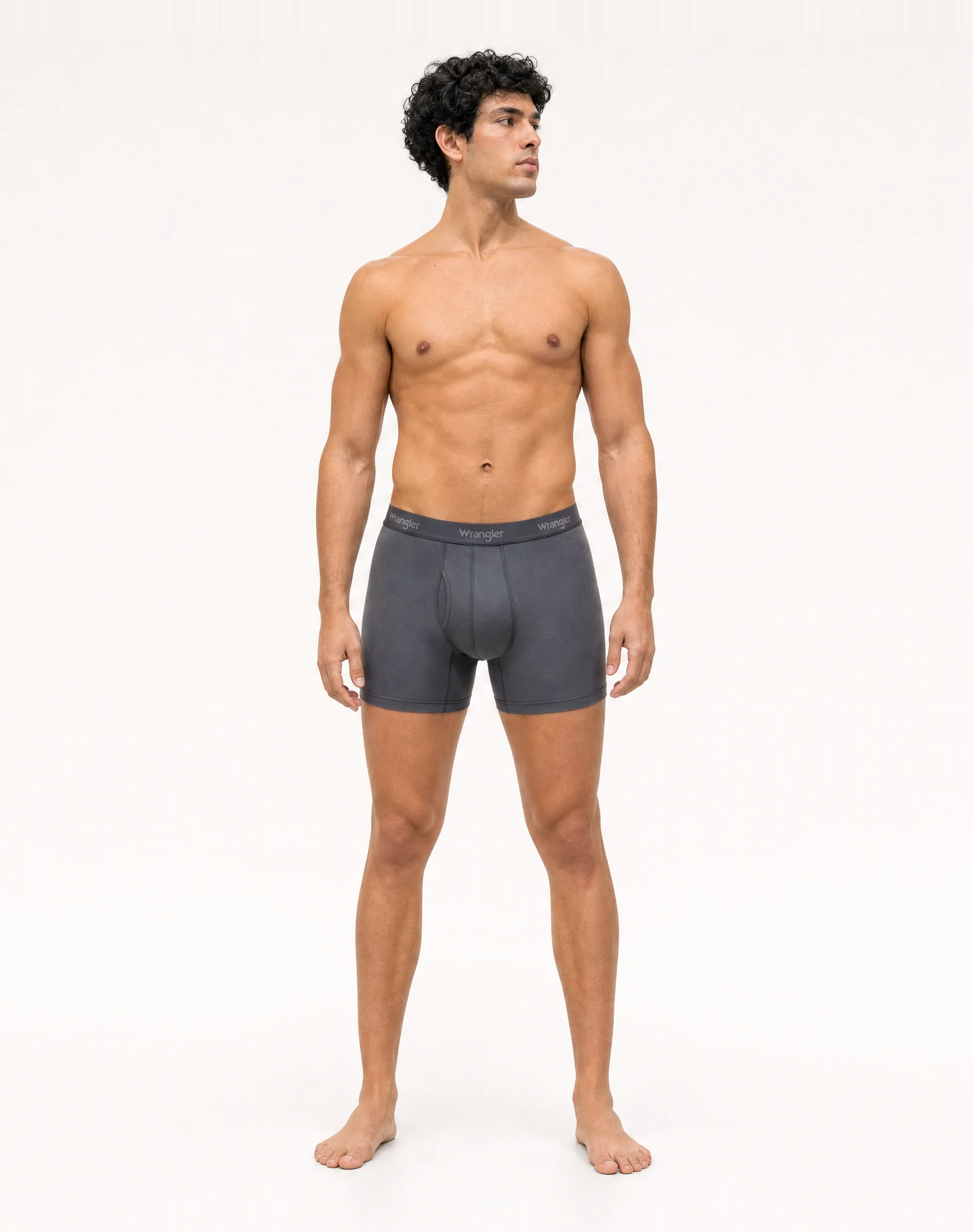 Model wearing GMC Premium Modal underwear