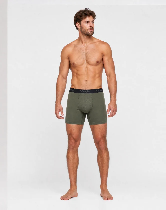 Model wearing GMC Tough Cotton Flex underwear