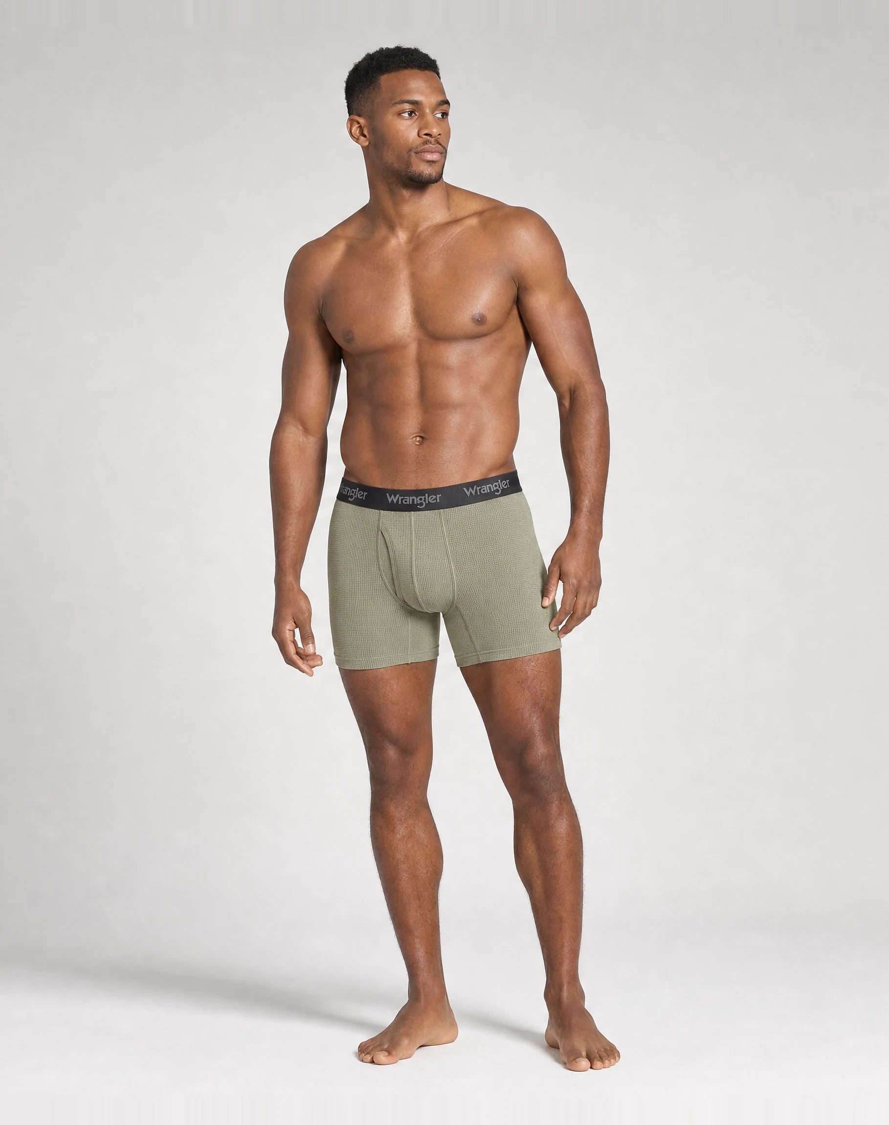 Model wearing GMC Ultra Lite Mesh underwear